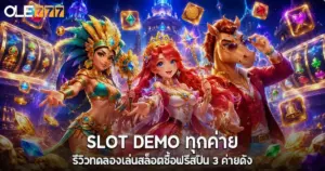 slot demo ทุกค่าย