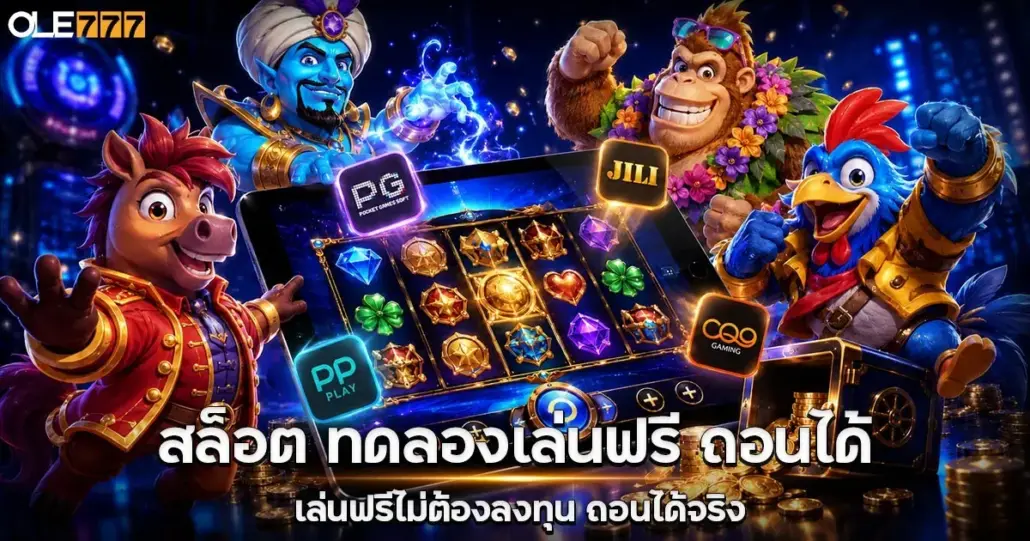 สล็อต ทดลองเล่นฟรี ถอนได้