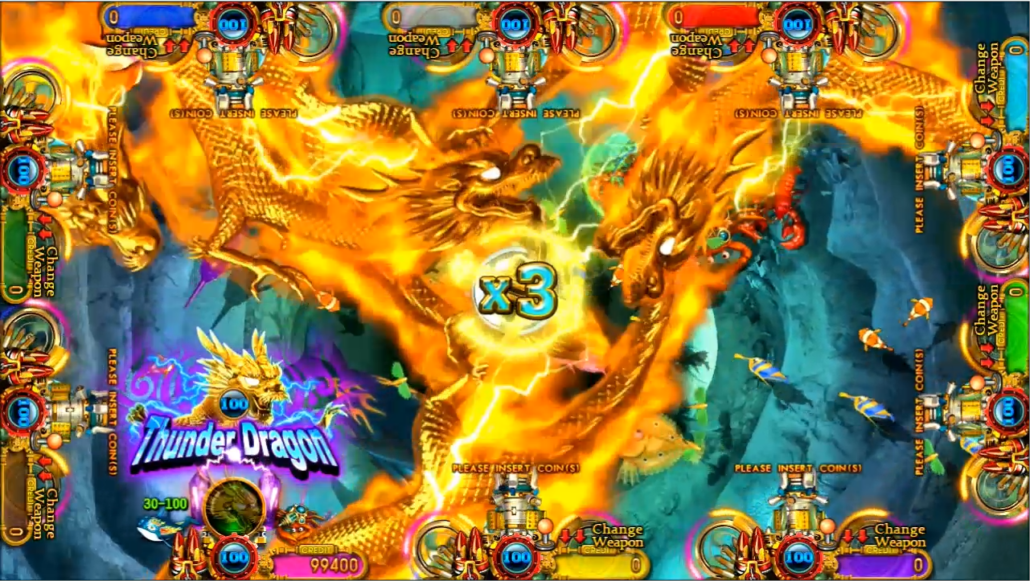 Dragon Fishing เกมยิงปลา