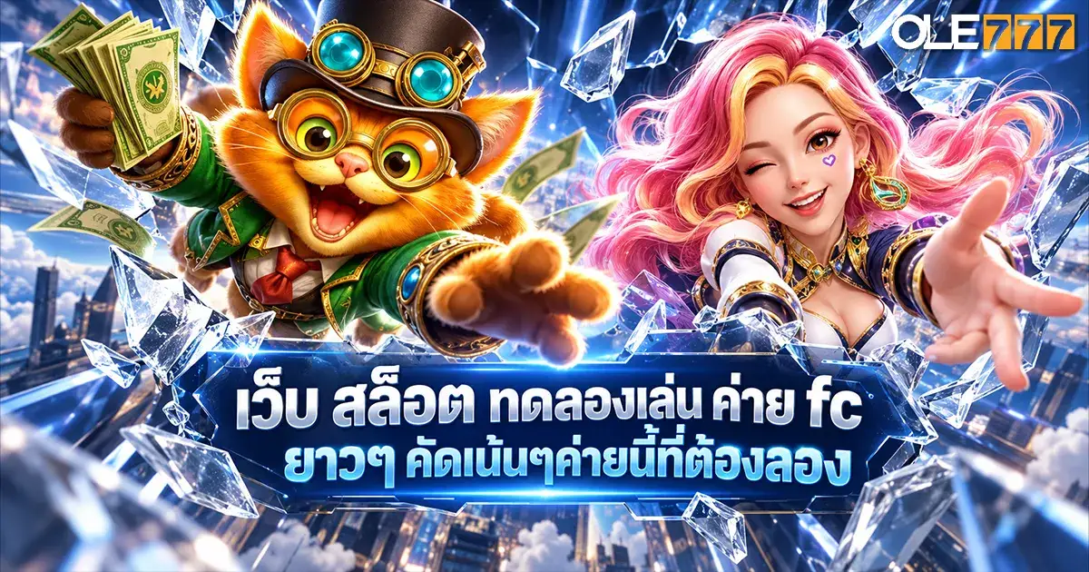 เว็บ สล็อต ทดลอง เล่น ค่าย fc